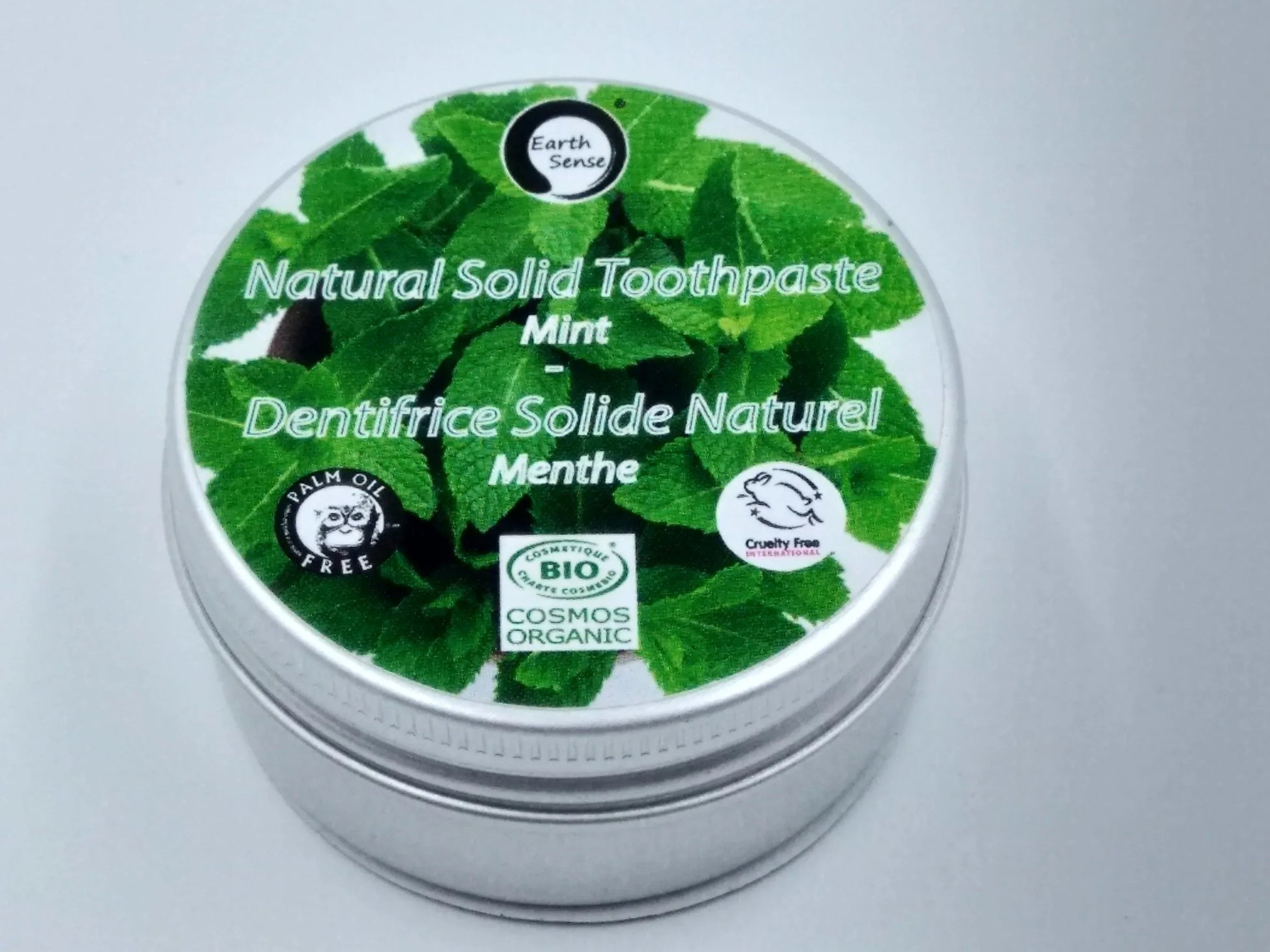 Natural Organic Certified Solid Toothpaste - Gift Set - 1 piece - MADE - EcoGlow Essence