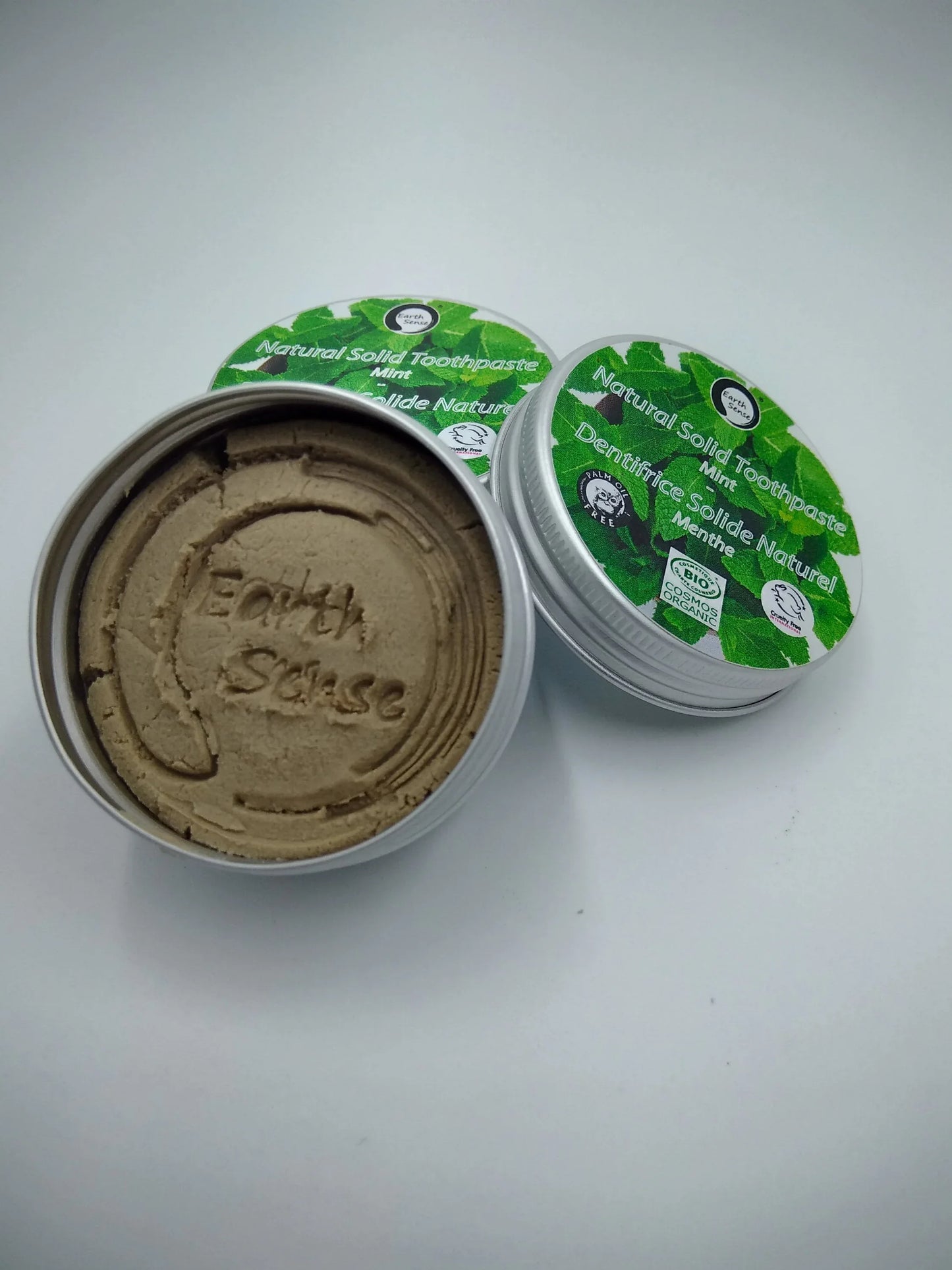 Natural Organic Certified Solid Toothpaste - Gift Set - 1 piece - MADE - EcoGlow Essence