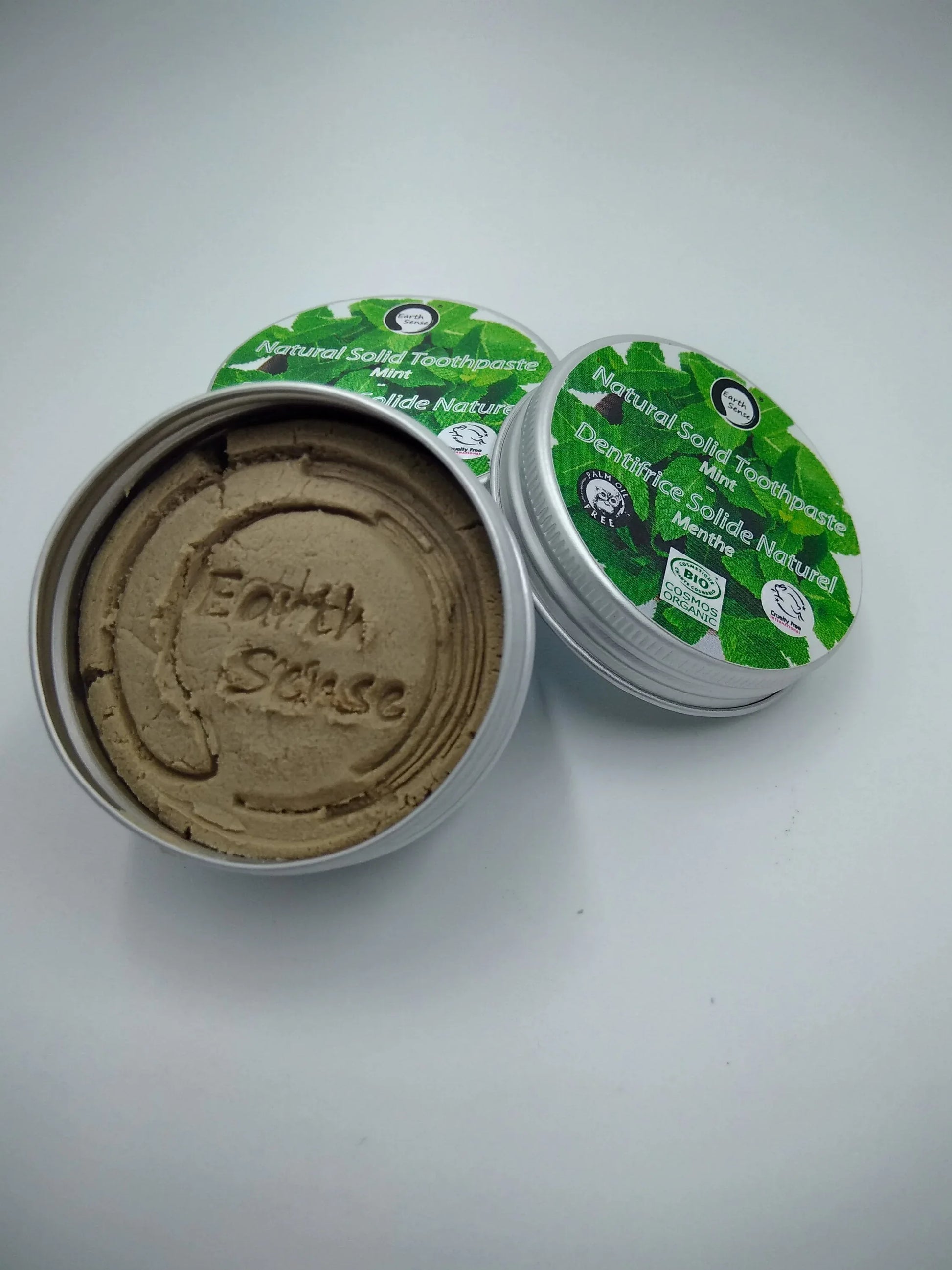Natural Organic Certified Solid Toothpaste - Gift Set - 1 piece - MADE - EcoGlow Essence