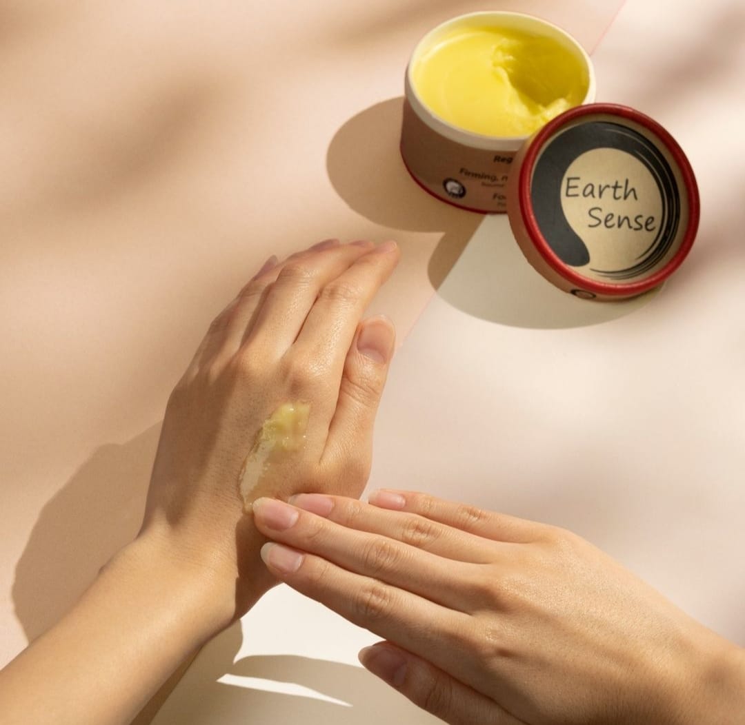 Organic Regenerating Body Balm with Ylang Ylang 100ml - For Face,