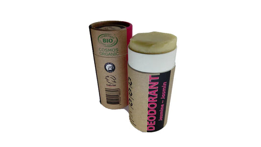 Organic Certified Natural Deodorant - Jasmine 100ml - I piece - 100%, 100 ml - EcoGlow Essence