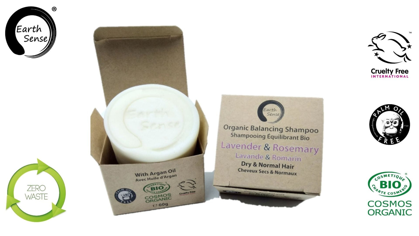 Trio Hair Care Pack - Organic Solid Shampoo, Organic Concentrated Hair