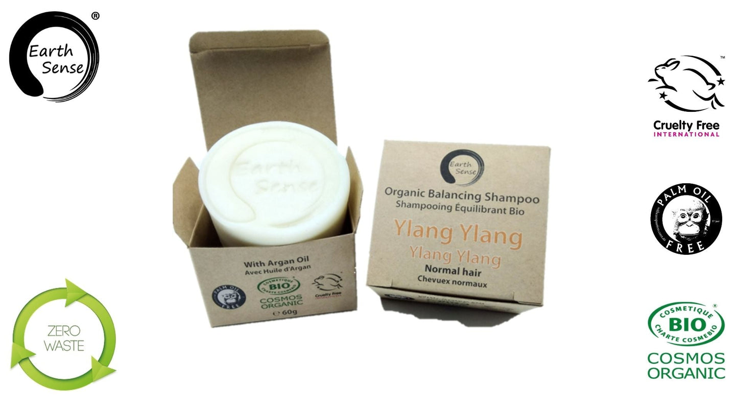 Trio Hair Care Pack - Organic Solid Shampoo, Organic Concentrated Hair