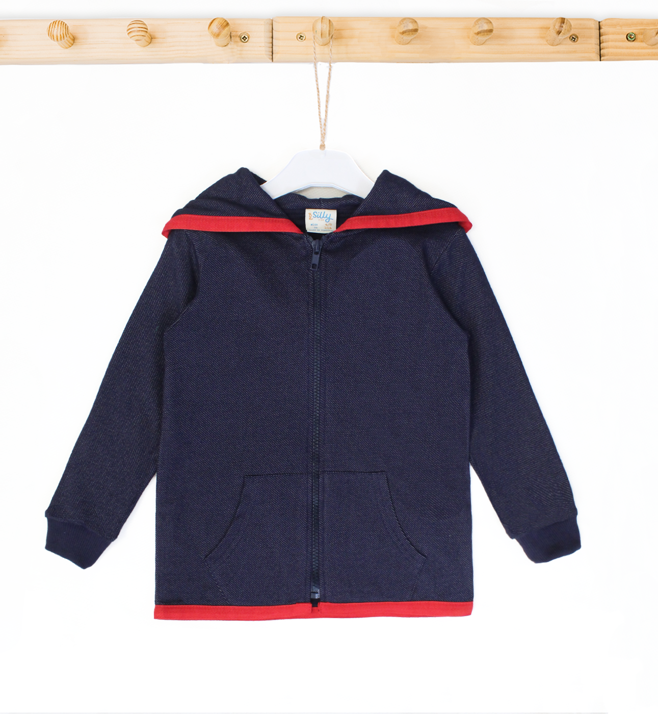 Veste en denim biologique