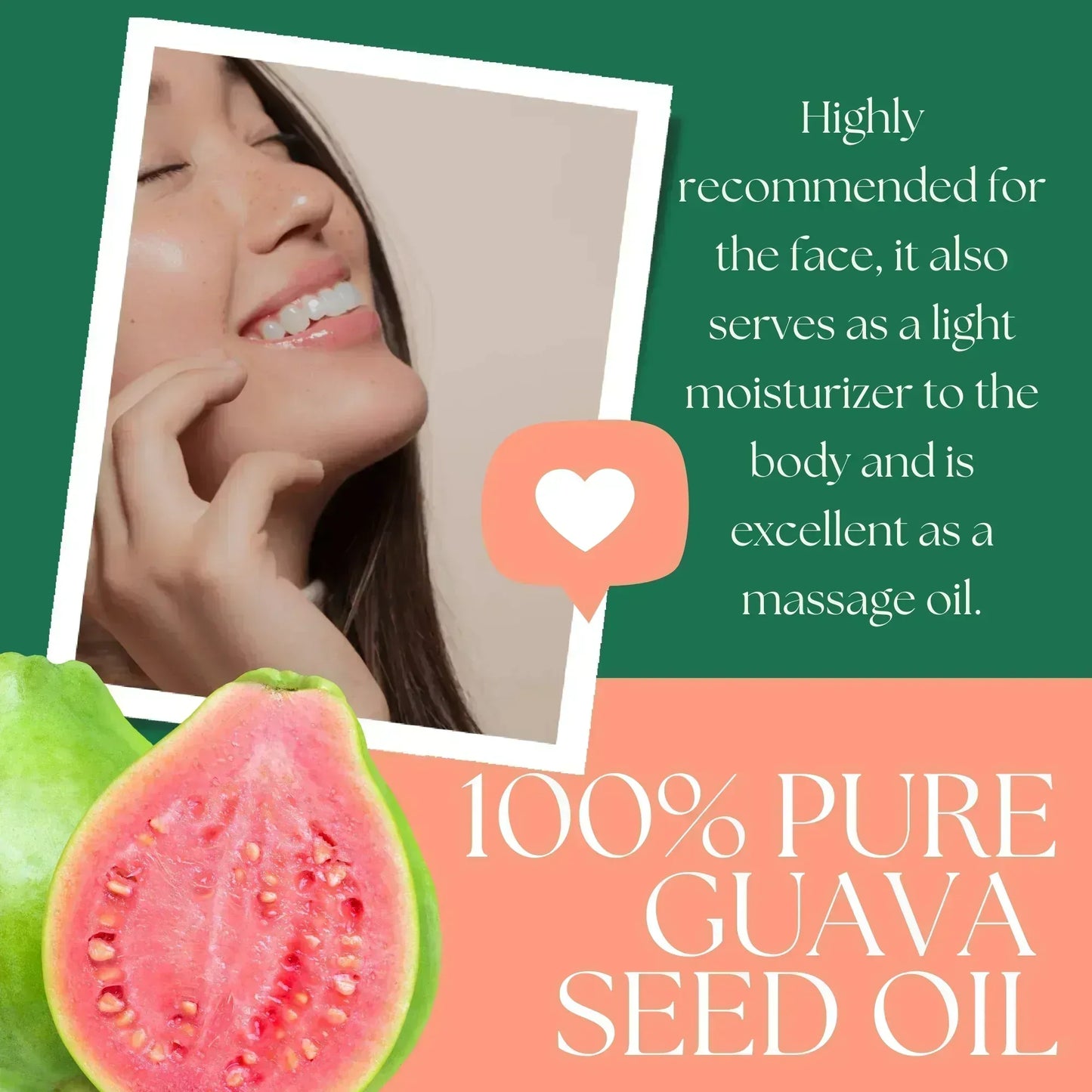 Guava Seed Oil (organic, cold pressed, unrefined) - EcoGlow Essence