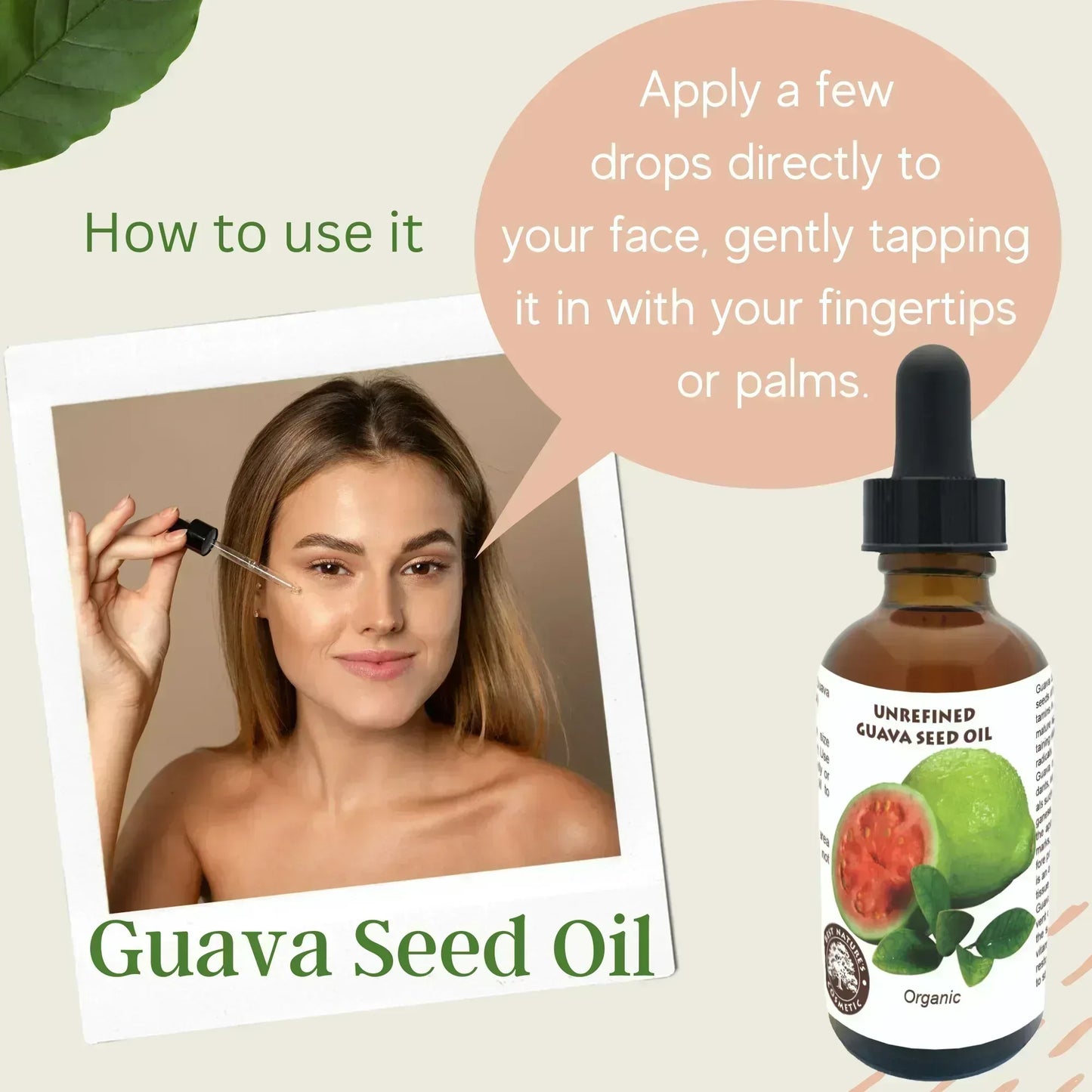 Guava Seed Oil (organic, cold pressed, unrefined) - EcoGlow Essence