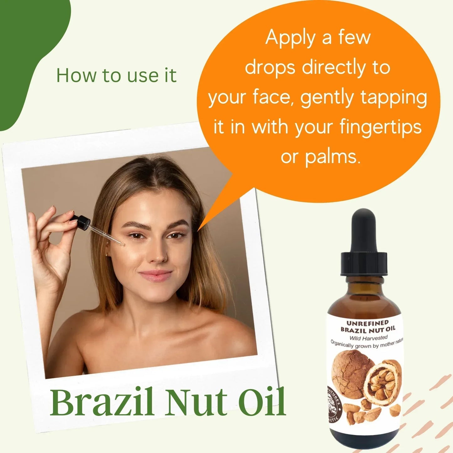 Brazil Nut Oil (organic, cold pressed, unrefined) - EcoGlow Essence