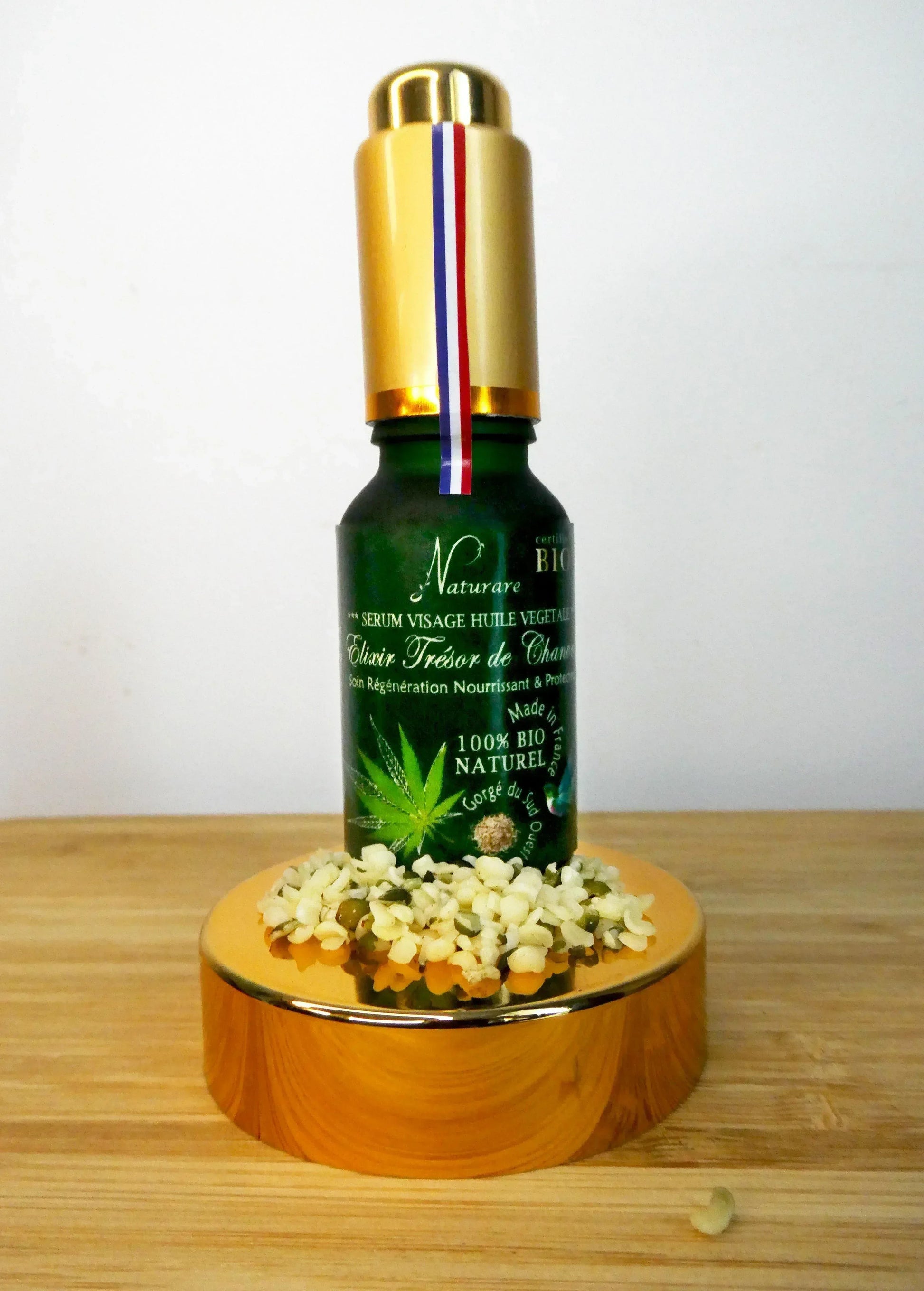 Organic Hemp Treasure Elixir - Vegetable Oil, Food supplement 15 ml - EcoGlow Essence