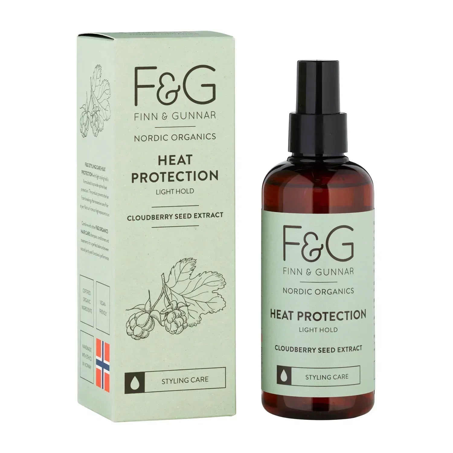 FINN & GUNNAR NORDIC ORGANICS HEAT PROTECTION 200 ml - EcoGlow Essence