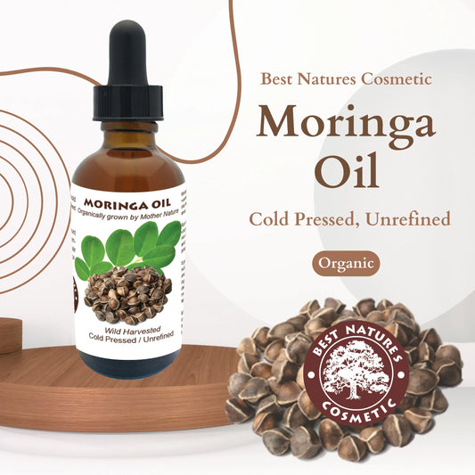 Moringa Seed Oil (organic, cold pressed, unrefined) - EcoGlow Essence