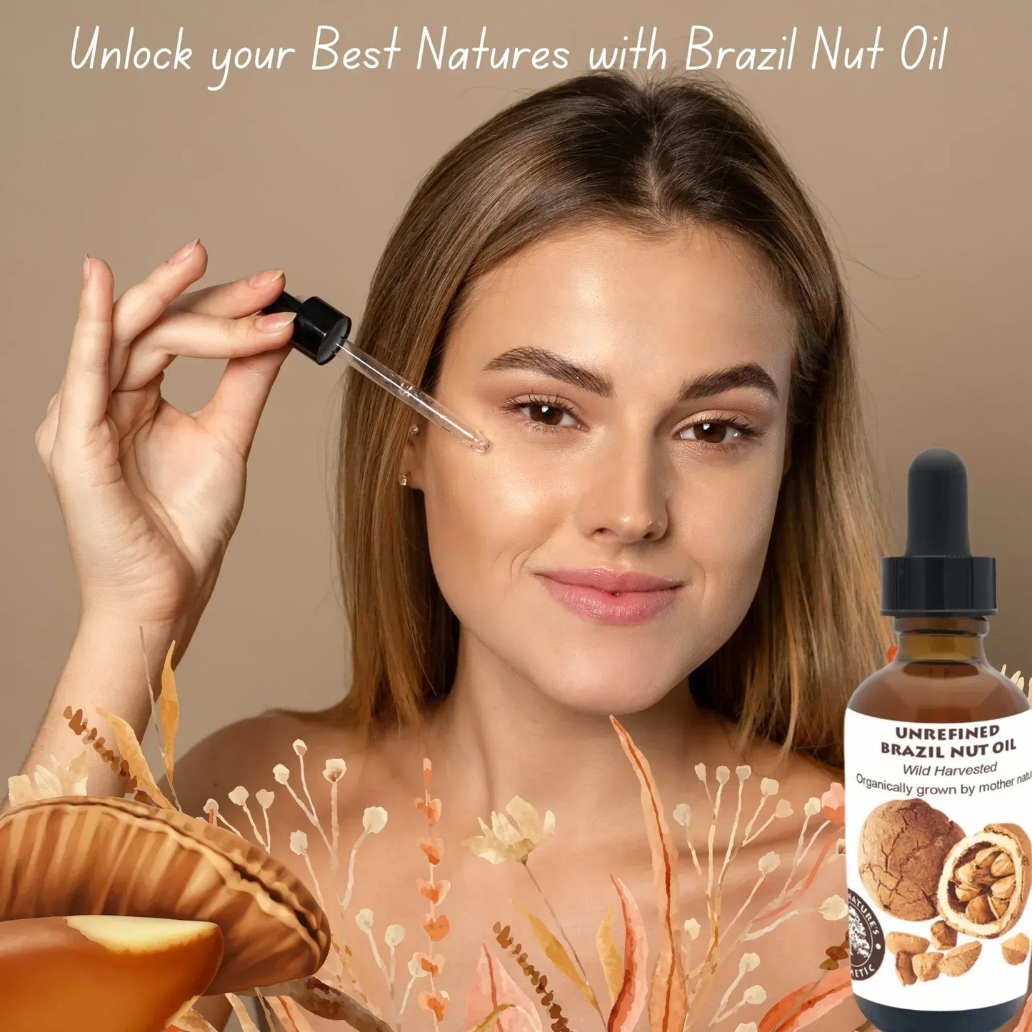 Brazil Nut Oil (organic, cold pressed, unrefined) - EcoGlow Essence