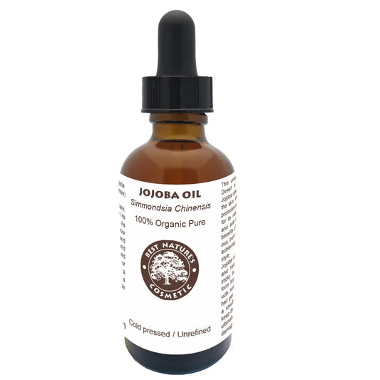 Jojoba Oil (Organic, cold pressed, unrefined) - EcoGlow Essence