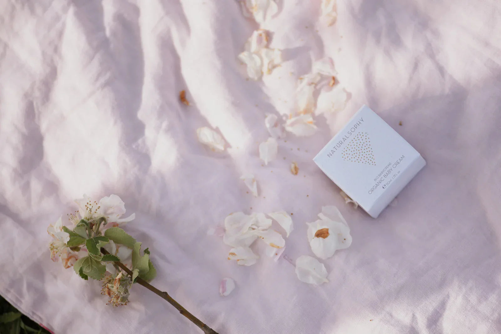 Organic Baby Cream 50ml organic certified, eczema skin, kids& adults, 50 ml - EcoGlow Essence