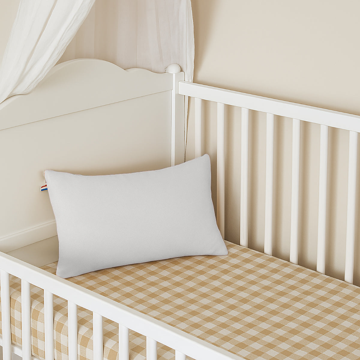 Almohada de Algodón Orgánico - Blanca
