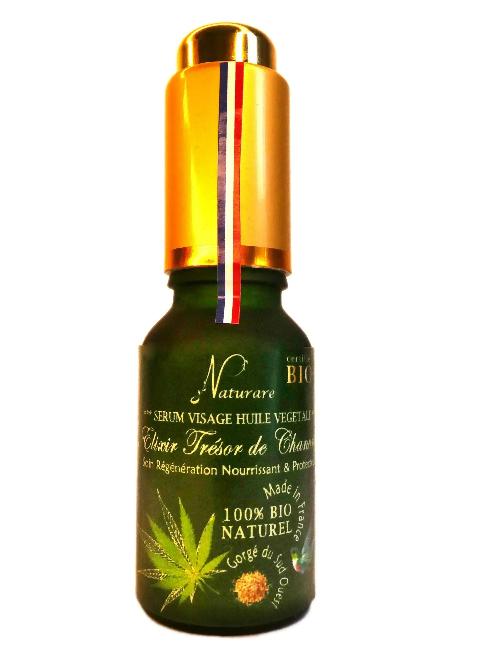 Organic Hemp Treasure Elixir - Vegetable Oil, Food supplement 15 ml - EcoGlow Essence