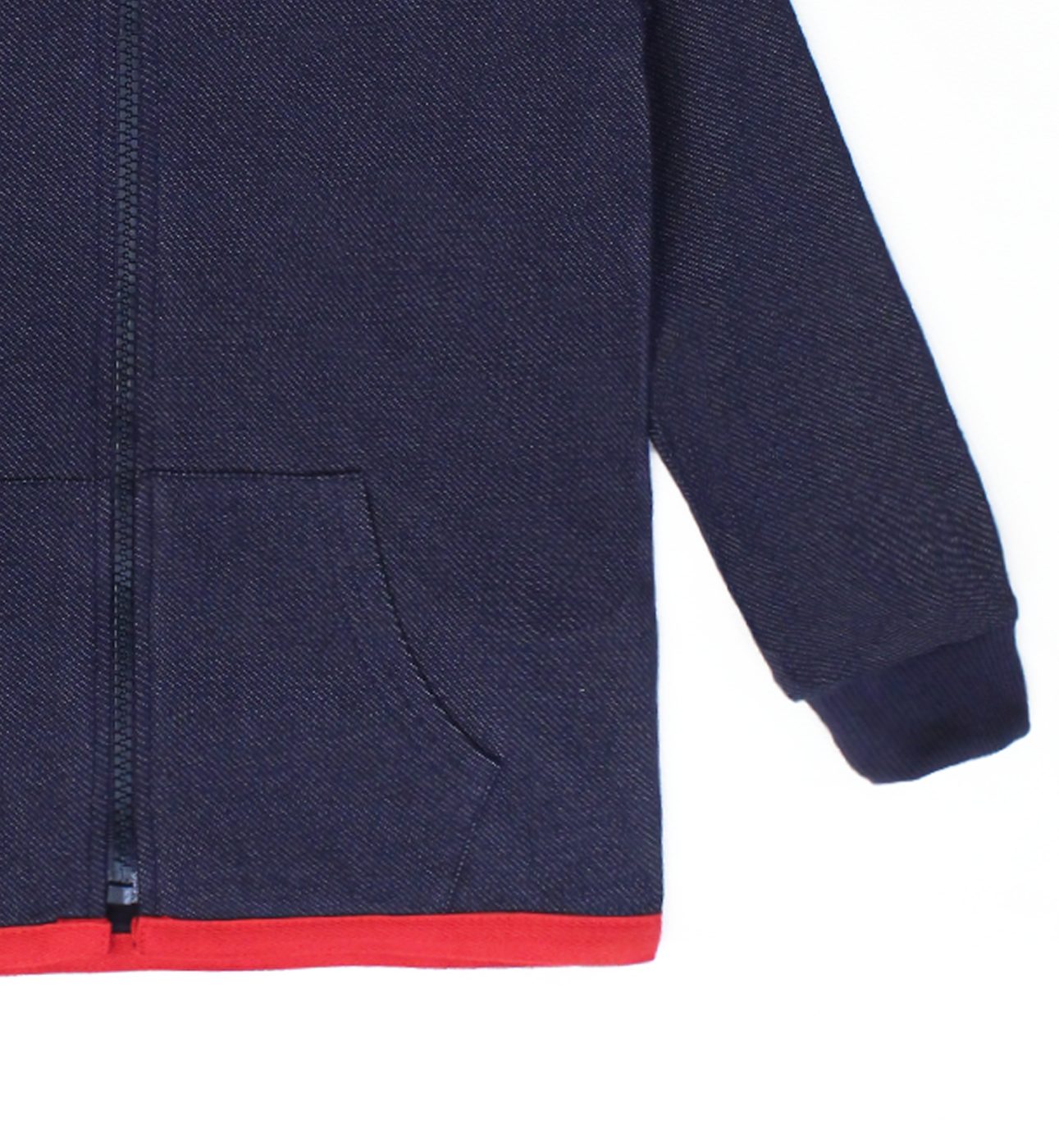 Veste en denim biologique