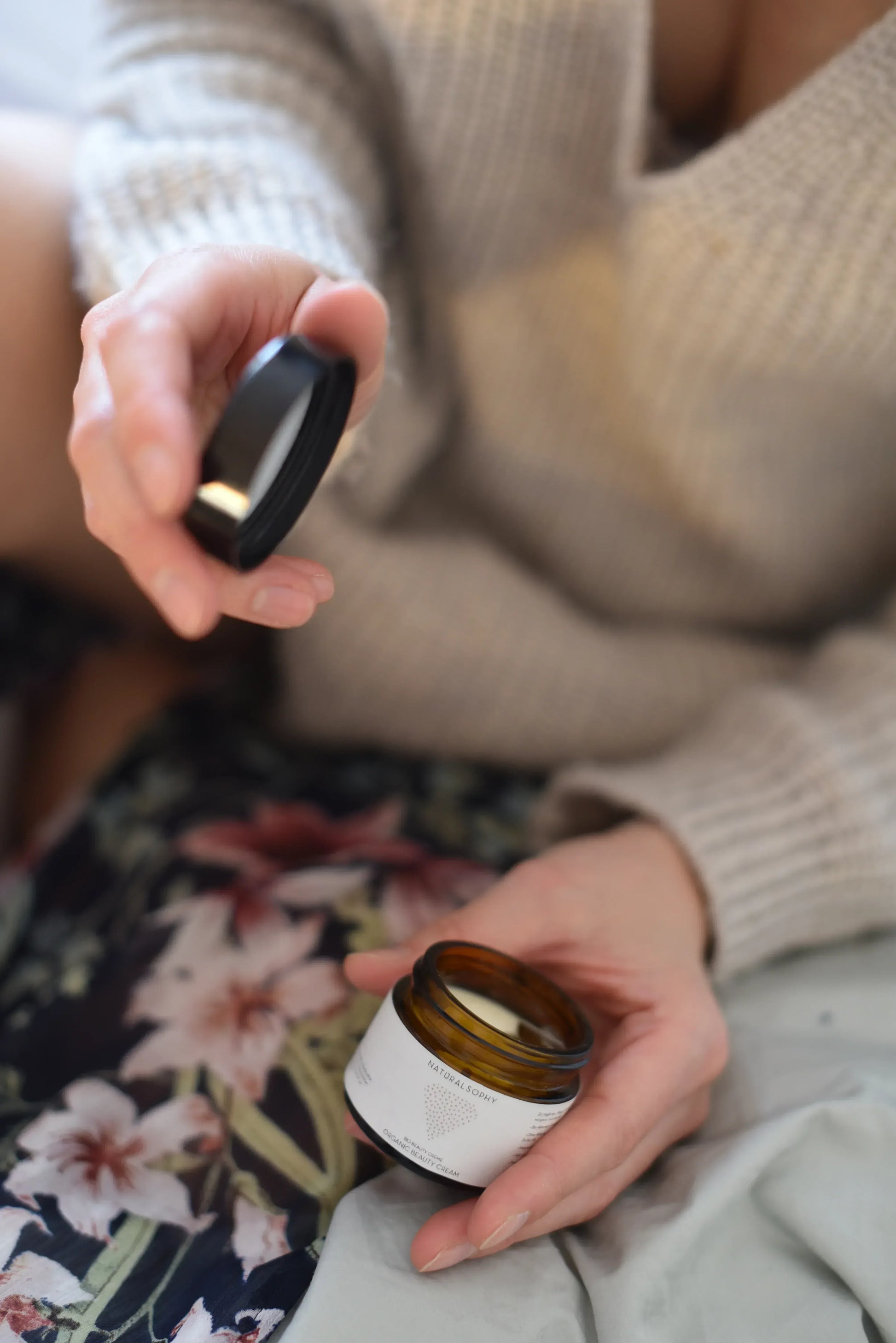 Organic Beauty Cream 50ml waterless,100aloe vera & organic certified - EcoGlow Essence