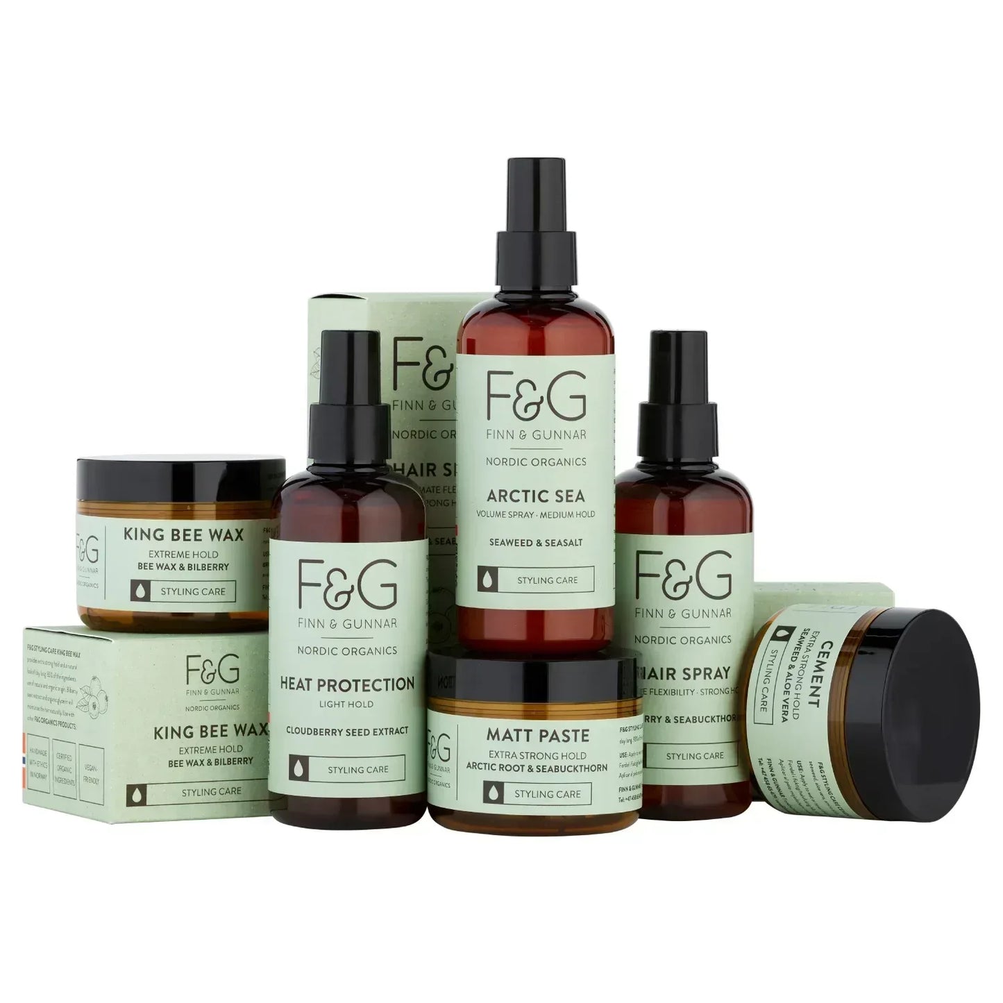 FINN & GUNNAR NORDIC ORGANICS HEAT PROTECTION 200 ml - EcoGlow Essence