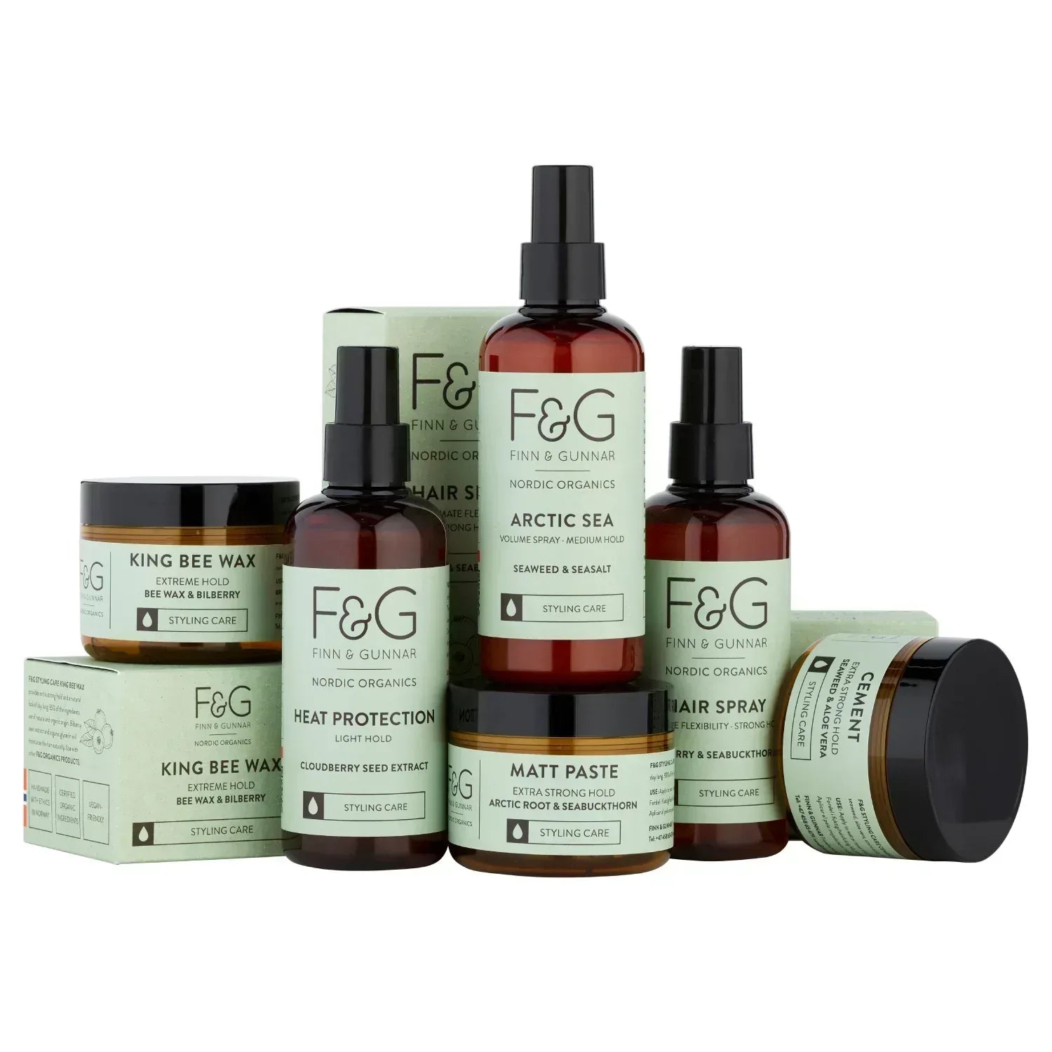 FINN & GUNNAR NORDIC ORGANICS HEAT PROTECTION 200 ml - EcoGlow Essence