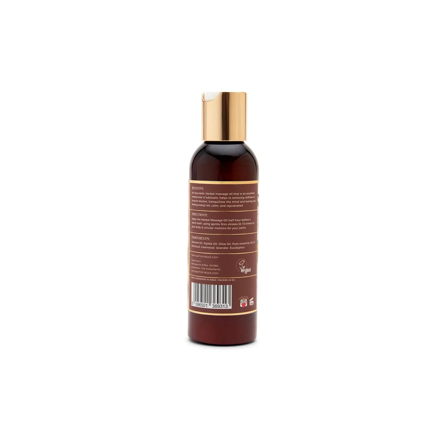 Ayurvedic Massage Oil - Pitta Dosha, 150 ml - EcoGlow Essence