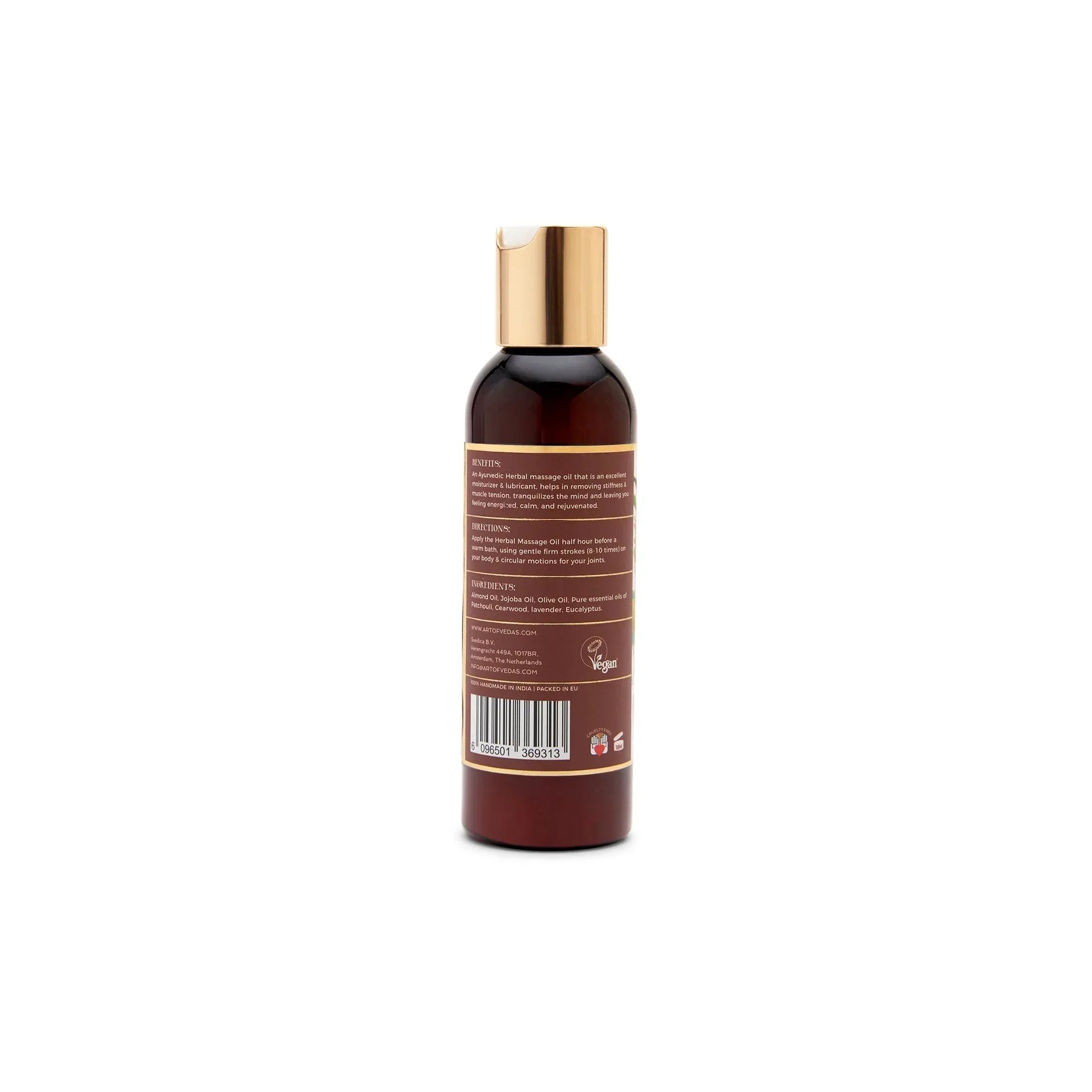 Ayurvedic Massage Oil - Pitta Dosha, 150 ml - EcoGlow Essence