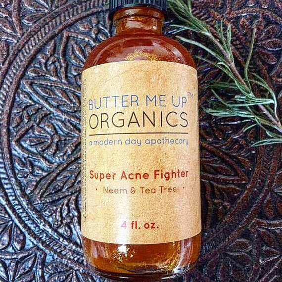 Super Acne Fighter / Organic Acne Treatment / Acne, 120 ml