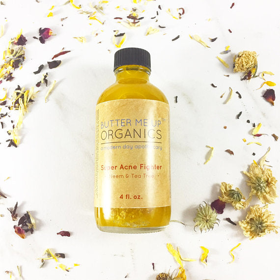Super Acne Fighter / Organic Acne Treatment / Acne, 120 ml