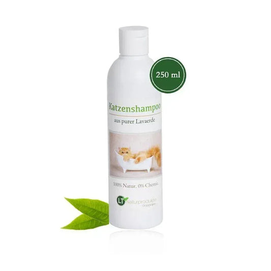 Cat Shampoo | Organic | gentle coat care without chemicals & soap | 250 ml - EcoGlow Essence