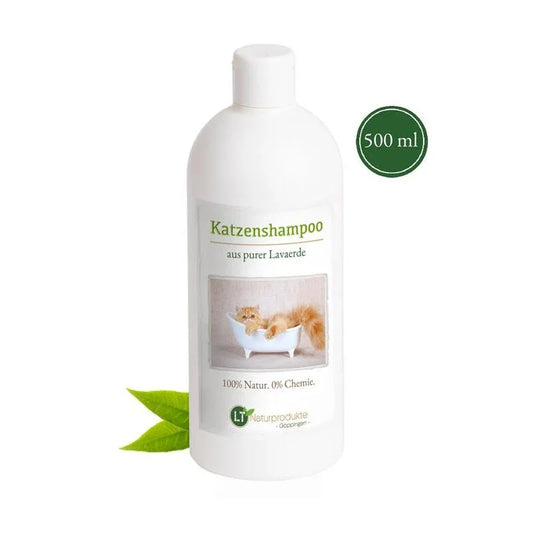Cat Shampoo MAXI | Organic | gentle coat care without chemicals & soap, 500 ml - EcoGlow Essence