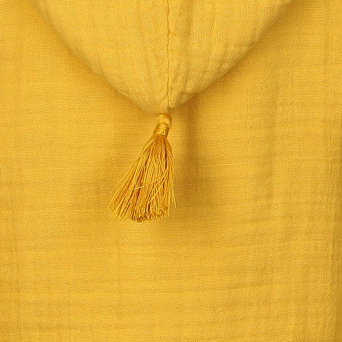 OrganicEra Muslin Bathrobe, Mustard
